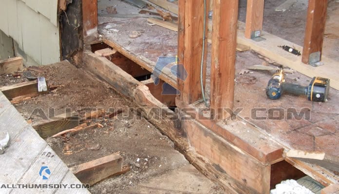 How I Replaced A Rotted Rim Joist And Sill Plates Part 1