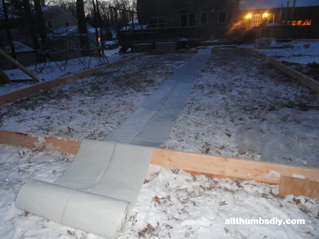 First Time Building a Backyard Ice Rink - Day 2 ...