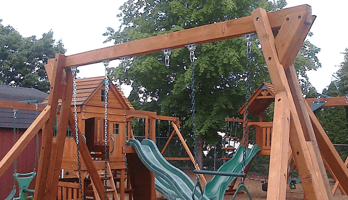 How I Built My Own Backyard Swing Set Part 1