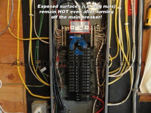 Connecting A Portable Generator To The, Wiring Generator To Panel Box