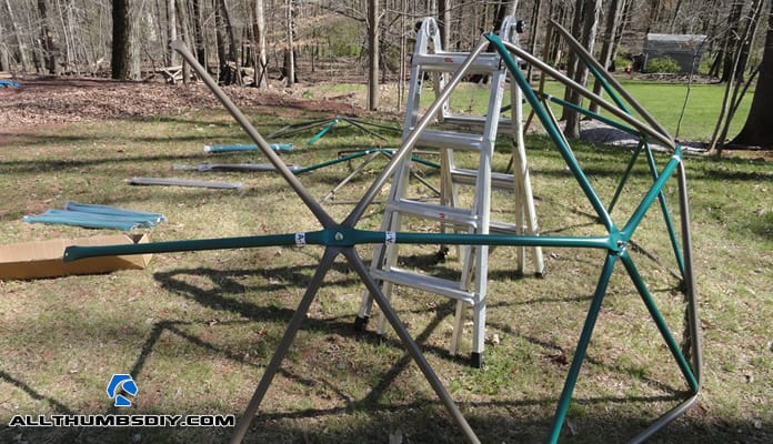 AllThumbsDIY - Review of Lifetime Geo Dome 90136 Play Equipment