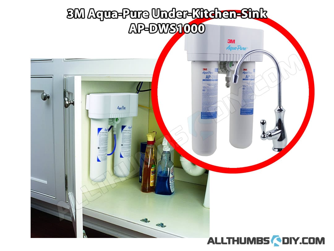 3m water filter for kitchen sink