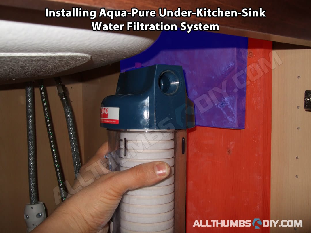 How To Replace Water Filter Under Kitchen Sink Kitchen