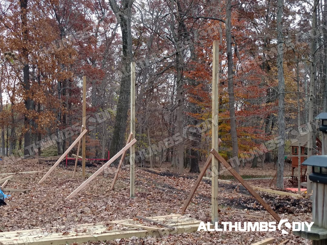 Building a Backyard Batting Cage - AllThumbsDIY.com