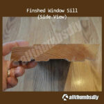 DIY - How to Make Your Own Window Sills - AllThumbsDIY.com
