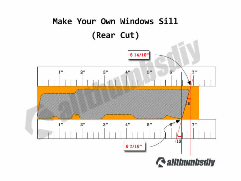 DIY - How to Make Your Own Window Sills - AllThumbsDIY.com