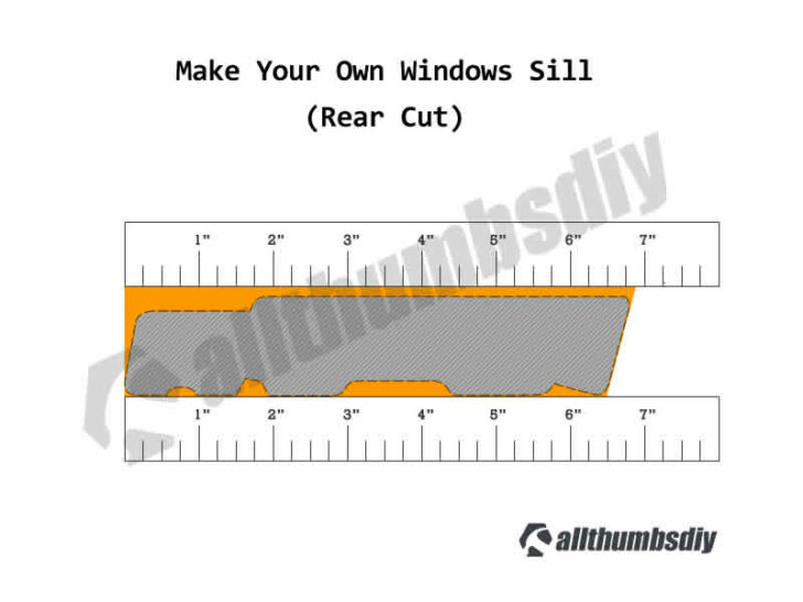 DIY - How to Make Your Own Window Sills - AllThumbsDIY.com